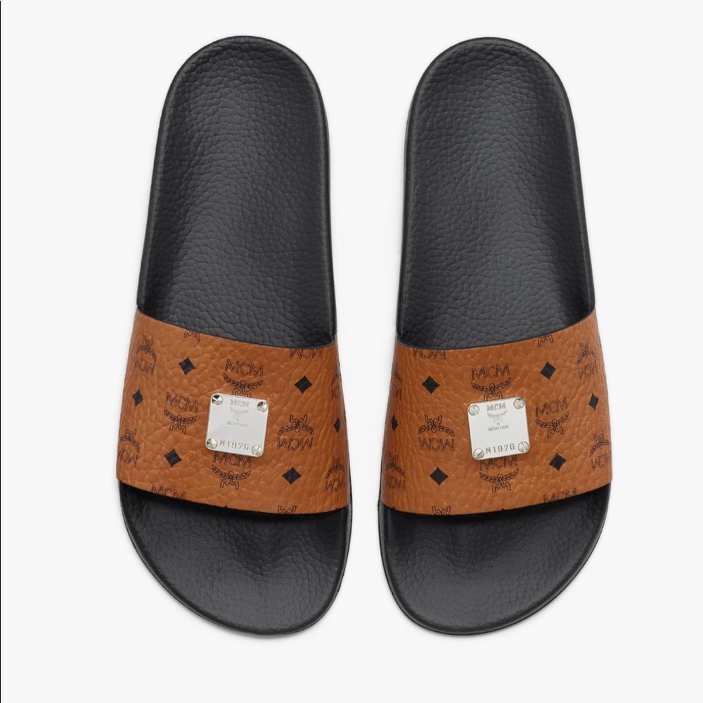 MCM Women's Visetos Slides size 39 (9)